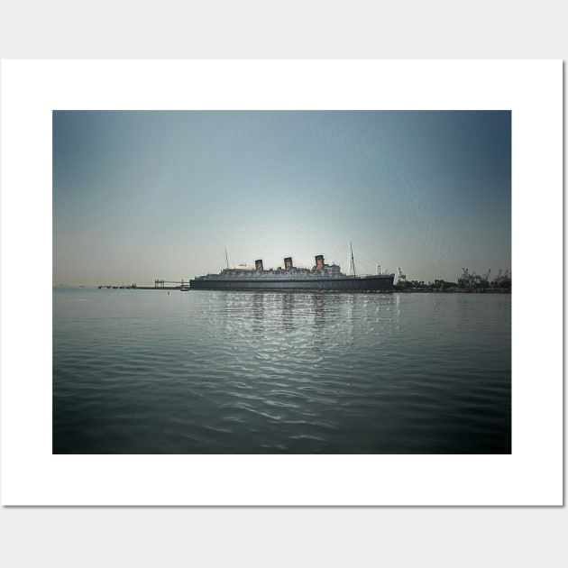 Queen Mary Wall Art by Look Good Feel Good T Shirts